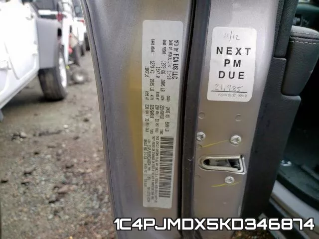 1C4PJMDX5KD346874 фото 2