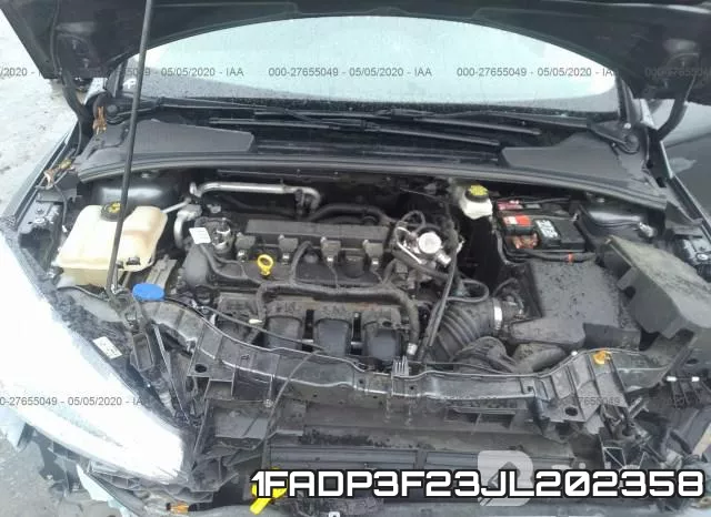 1FADP3F23JL202358 фото 2