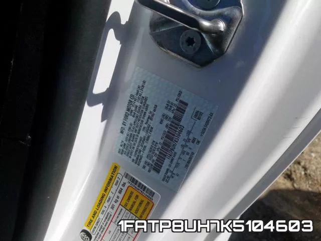 1FATP8UH7K5104603 фото 2