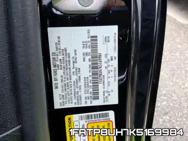 1FATP8UH7K5169984 фото 2