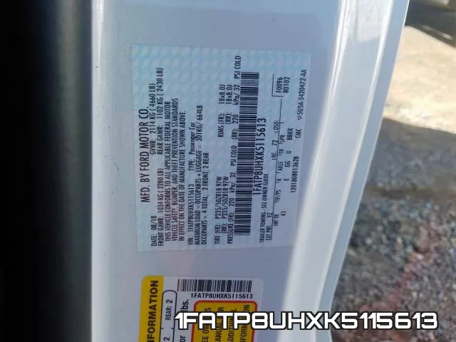1FATP8UHXK5115613 фото 2