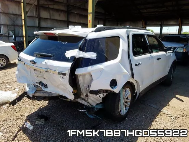 1FM5K7B87HGD55922 фото 5