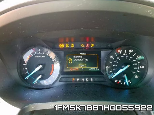 1FM5K7B87HGD55922 фото 9