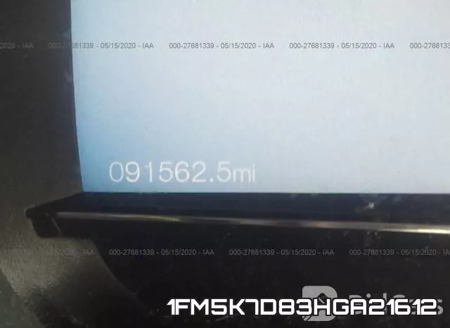 1FM5K7D83HGA21612 фото 8