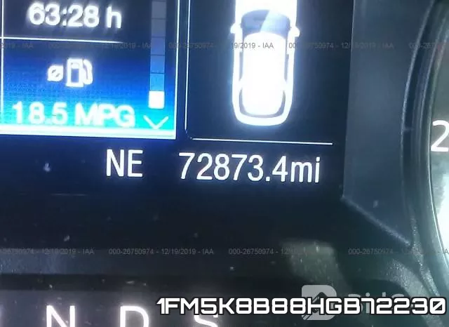 1FM5K8B88HGB72230 фото 8