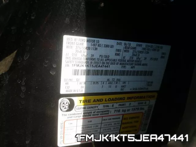 1FMJK1KT5JEA47441 фото 2