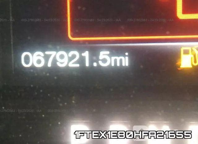 1FTEX1E80HFA21655 фото 8