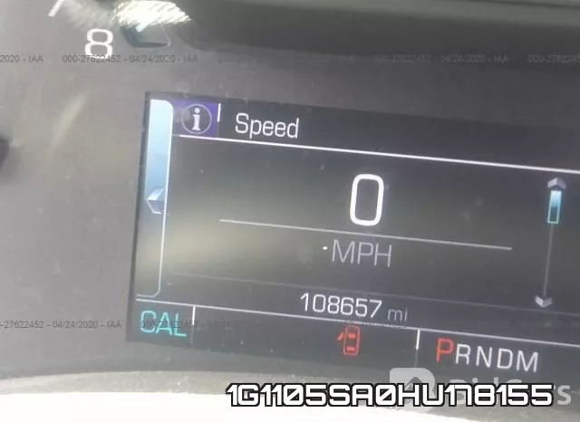 1G1105SA0HU178155 фото 8