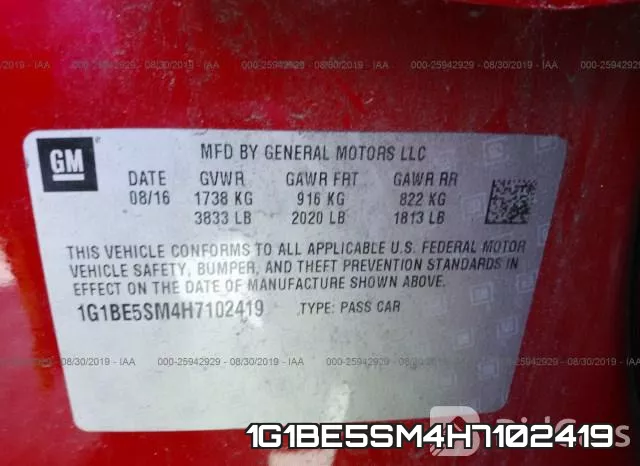 1G1BE5SM4H7102419 фото 10