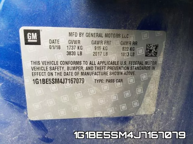 1G1BE5SM4J7167079 фото 2