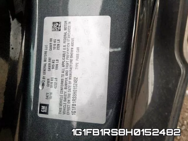 1G1FB1RS8H0152482 фото 2