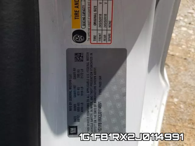 1G1FB1RX2J0114991 фото 2