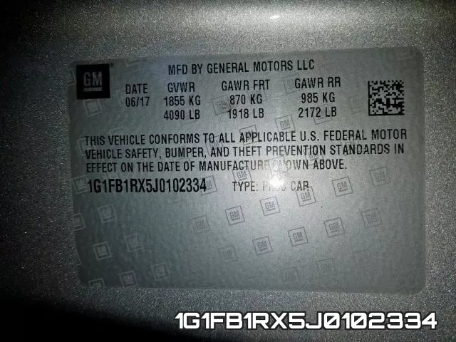 1G1FB1RX5J0102334 фото 2