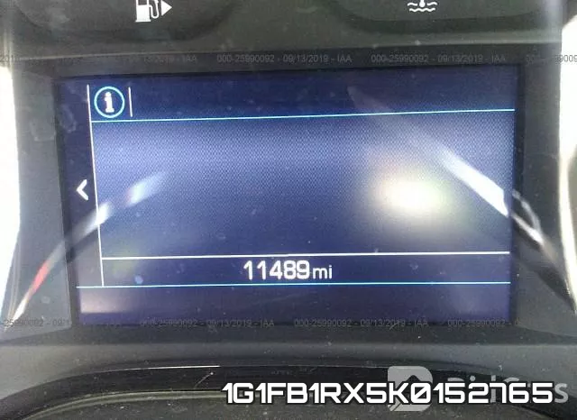 1G1FB1RX5K0152765 фото 8