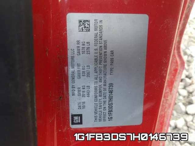 1G1FB3DS7H0146739 фото 2