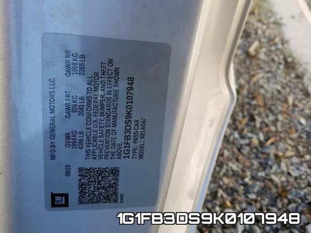 1G1FB3DS9K0107948 фото 2