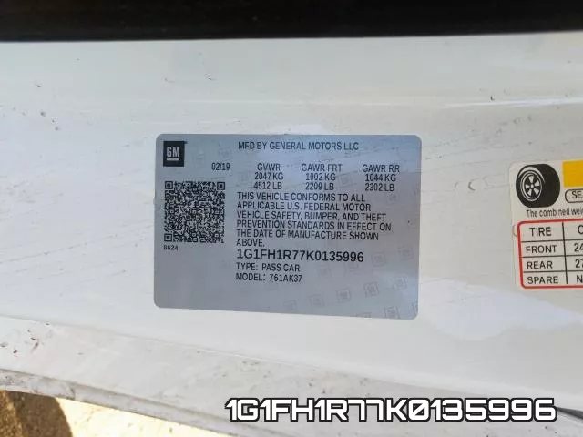 1G1FH1R77K0135996 фото 2
