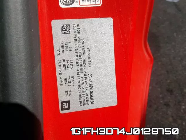 1G1FH3D74J0128750 фото 2