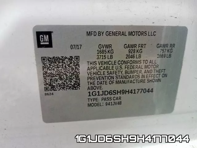 1G1JD6SH9H4177044 фото 2
