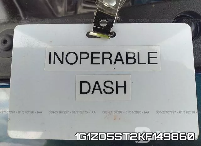 1G1ZD5ST2KF149860 фото 8