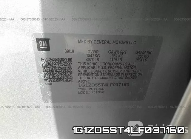1G1ZD5ST4LF037160 фото 10