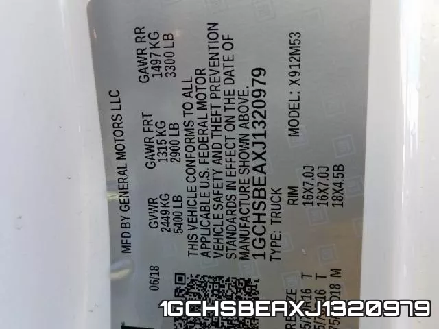 1GCHSBEAXJ1320979 фото 2