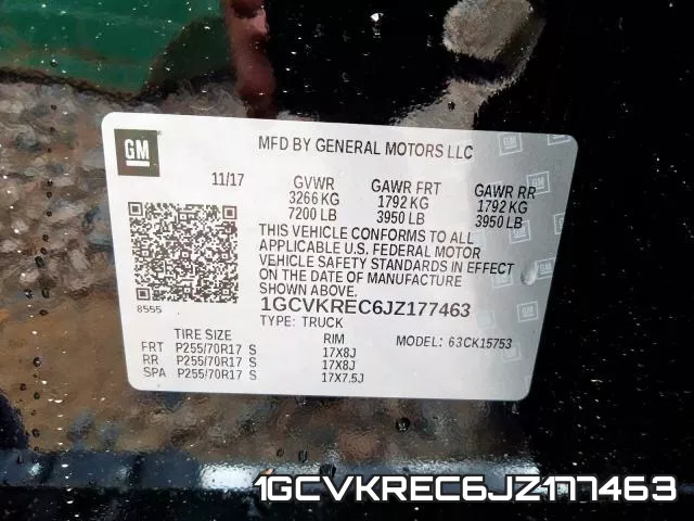 1GCVKREC6JZ177463 фото 2
