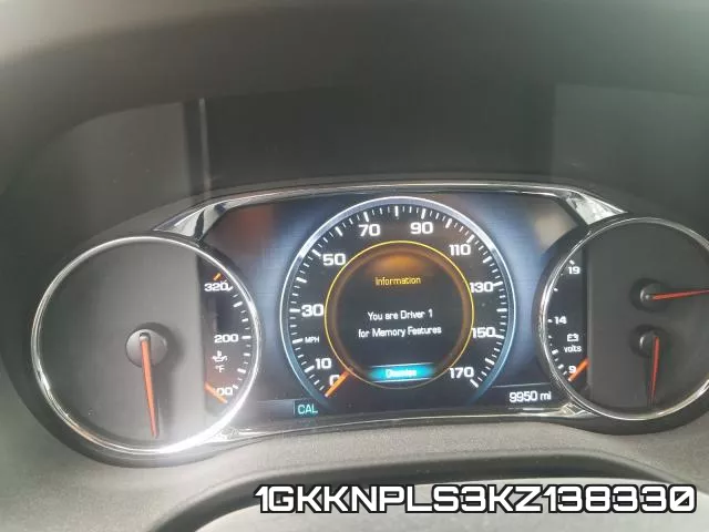 1GKKNPLS3KZ138330 фото 9