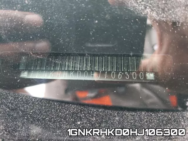 1GNKRHKD0HJ106300 фото 2