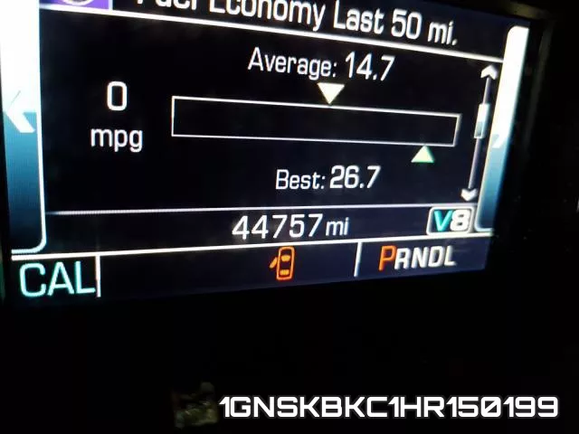 1GNSKBKC1HR150199 фото 9