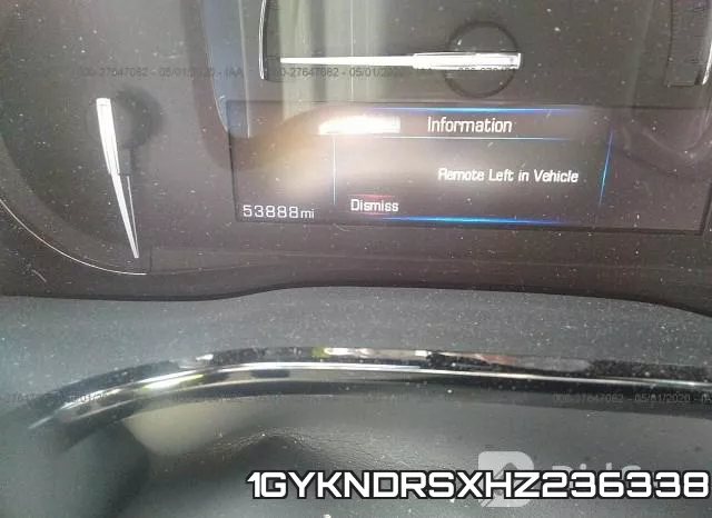 1GYKNDRSXHZ236338 фото 8