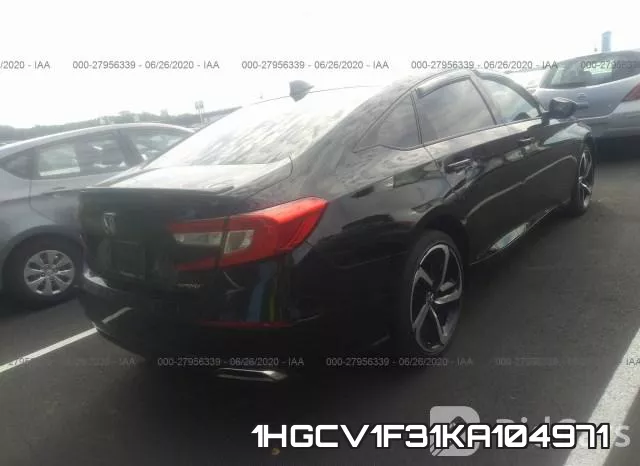 1HGCV1F31KA104971 фото 5