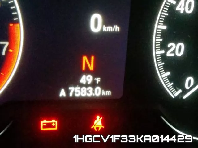 1HGCV1F33KA014429 фото 9