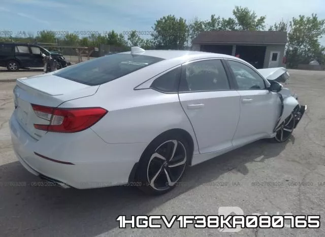 1HGCV1F38KA080765 фото 5