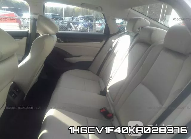 1HGCV1F40KA028376 фото 9