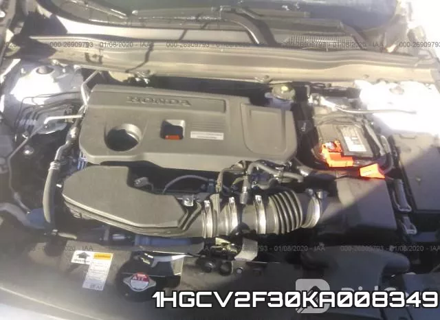 1HGCV2F30KA008349 фото 2