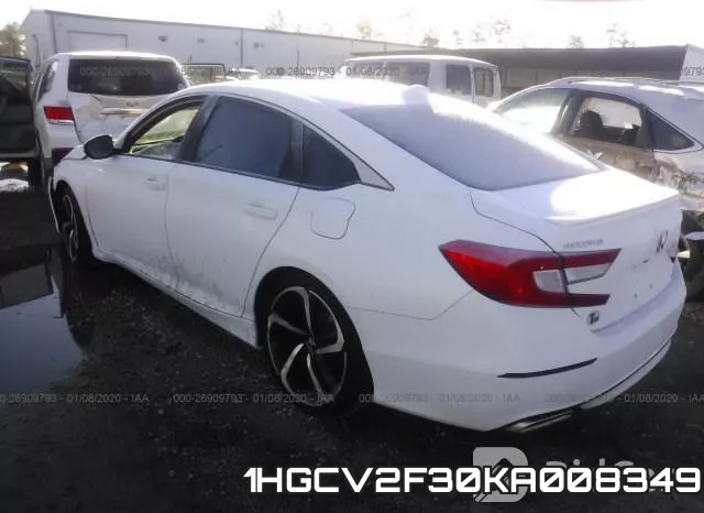 1HGCV2F30KA008349 фото 4