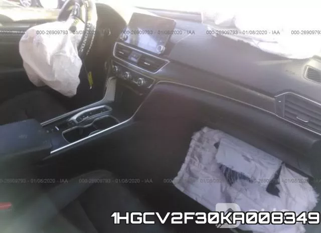 1HGCV2F30KA008349 фото 6