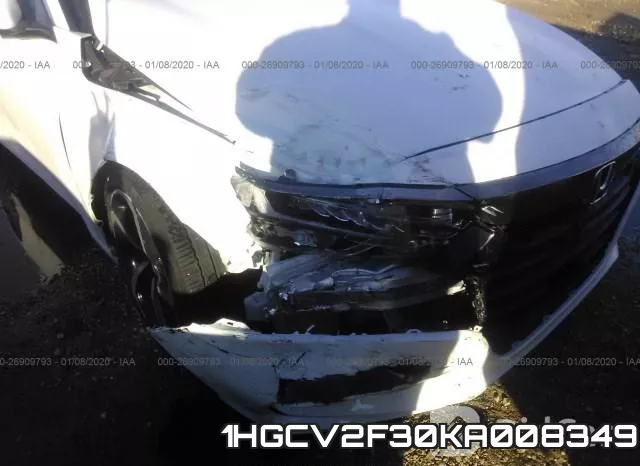 1HGCV2F30KA008349 фото 7