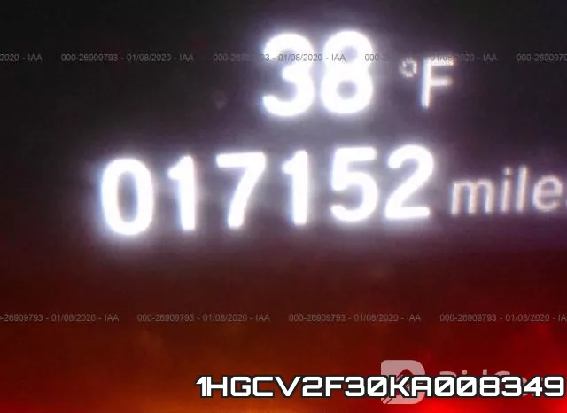 1HGCV2F30KA008349 фото 8
