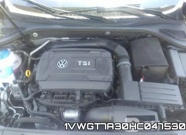 1VWGT7A30HC047530 фото 2