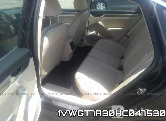 1VWGT7A30HC047530 фото 9