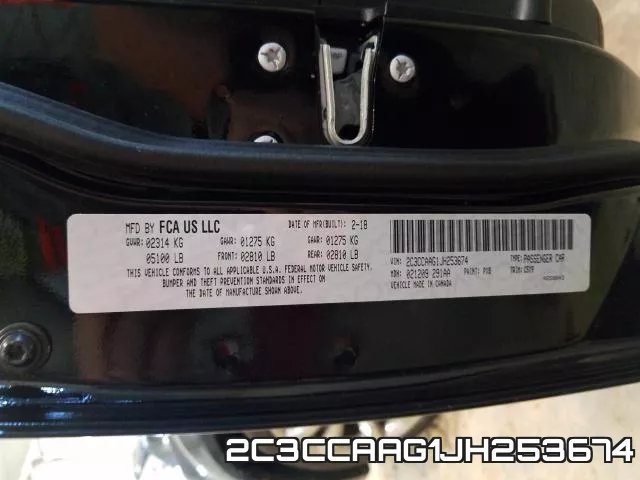 2C3CCAAG1JH253674 фото 2