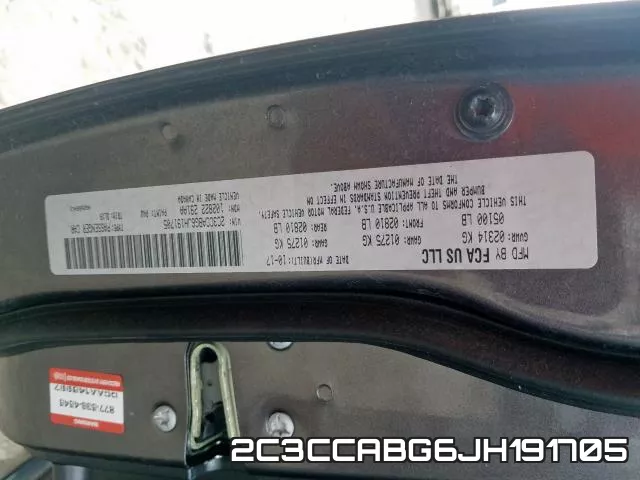 2C3CCABG6JH191705 фото 2