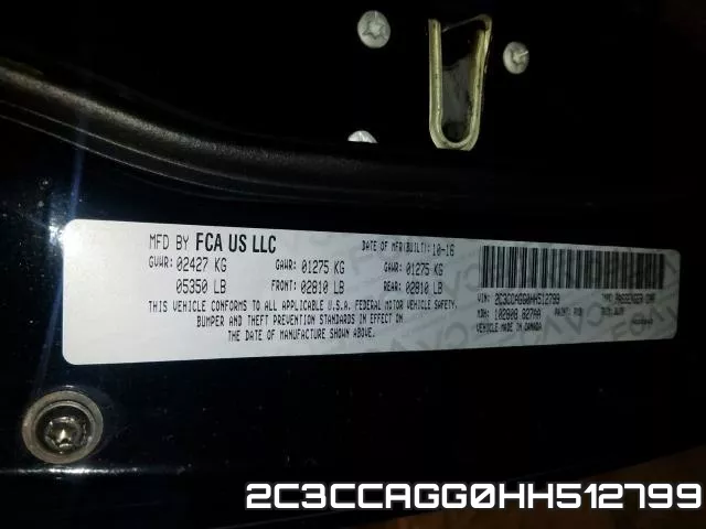 2C3CCAGG0HH512799 фото 2