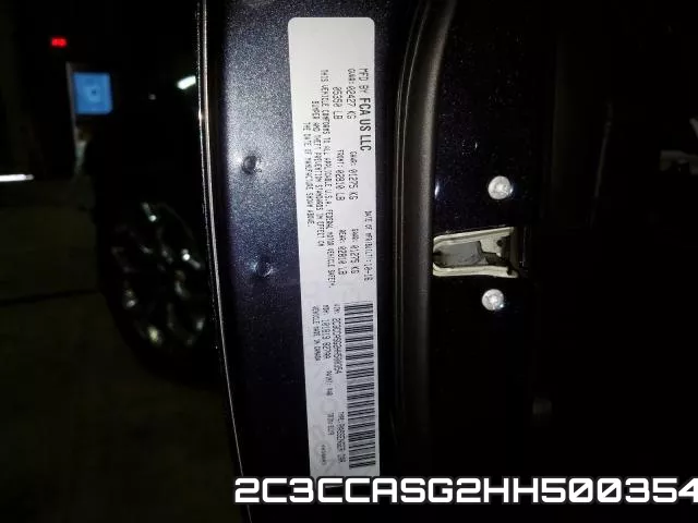 2C3CCASG2HH500354 фото 2