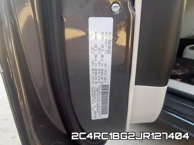 2C4RC1BG2JR127404 фото 2