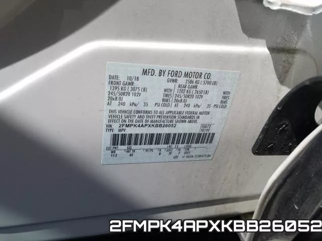2FMPK4APXKBB26052 фото 2