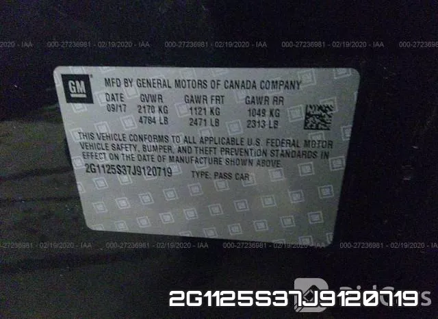 2G1125S37J9120719 фото 10