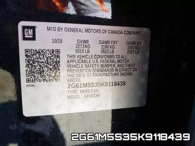 2G61M5S35K9118439 фото 2